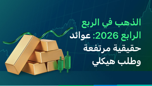 الذهب في الربع الرابع 2026: عوائد حقيقية مرتفعة تواجه طلب هيكلي